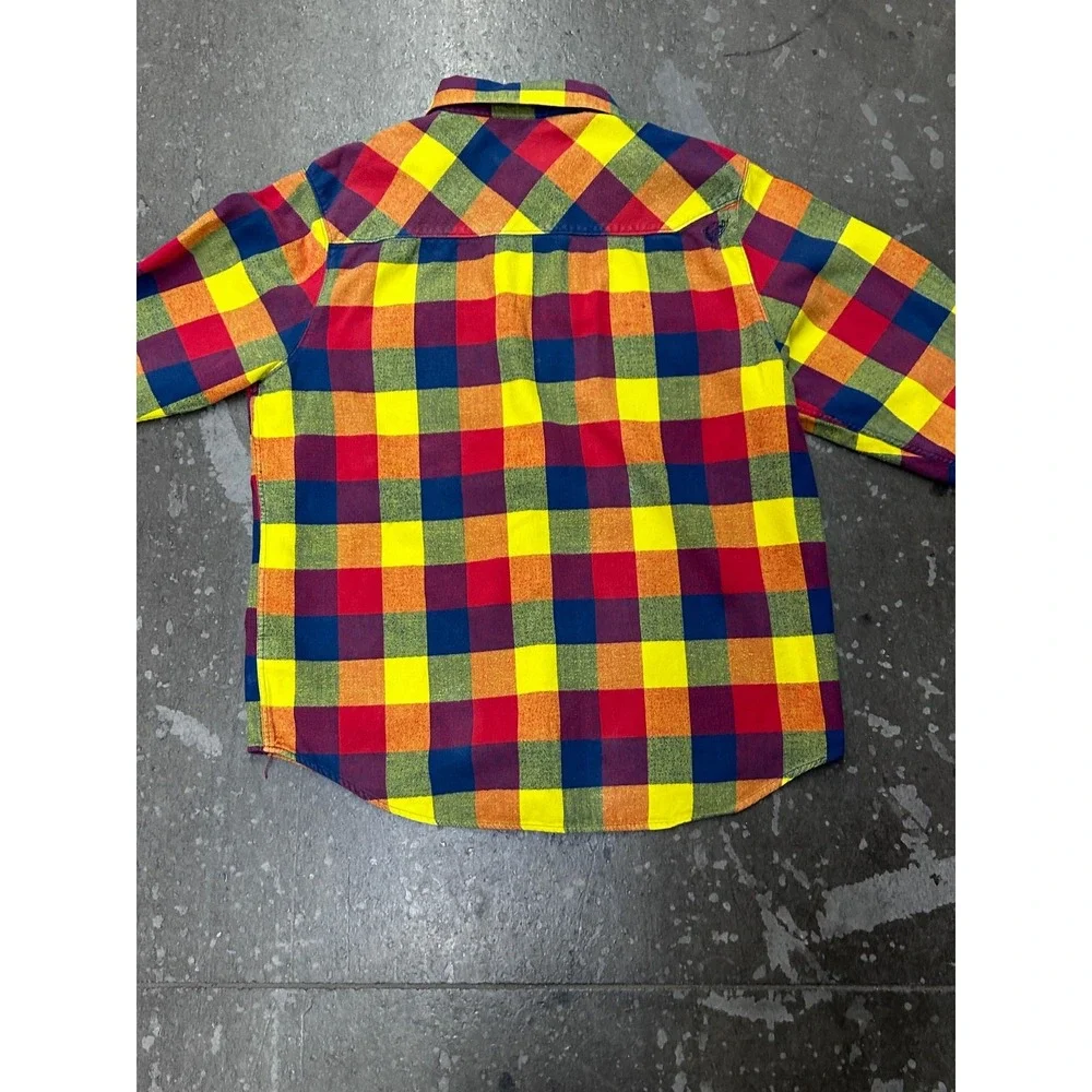 Lot of 2 Fox Racing Flannel Shirts Men's XL Plaid Multicolor Button Up Casual